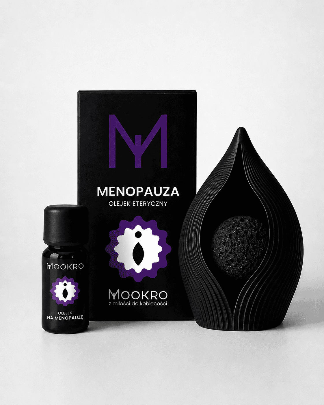 Olejek na Menopauzę i Dyfuzor Lava
